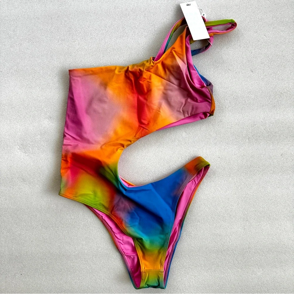 Frankie's Bikinis Makie Cheeky One Piece
